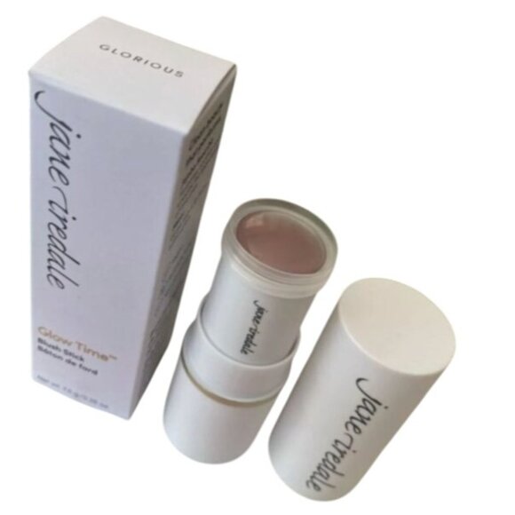 Jane Iredale Glow Time Blush Stick Glorious Chestnut Red with Gold Shimmer 7.5g - Picture 2 of 3